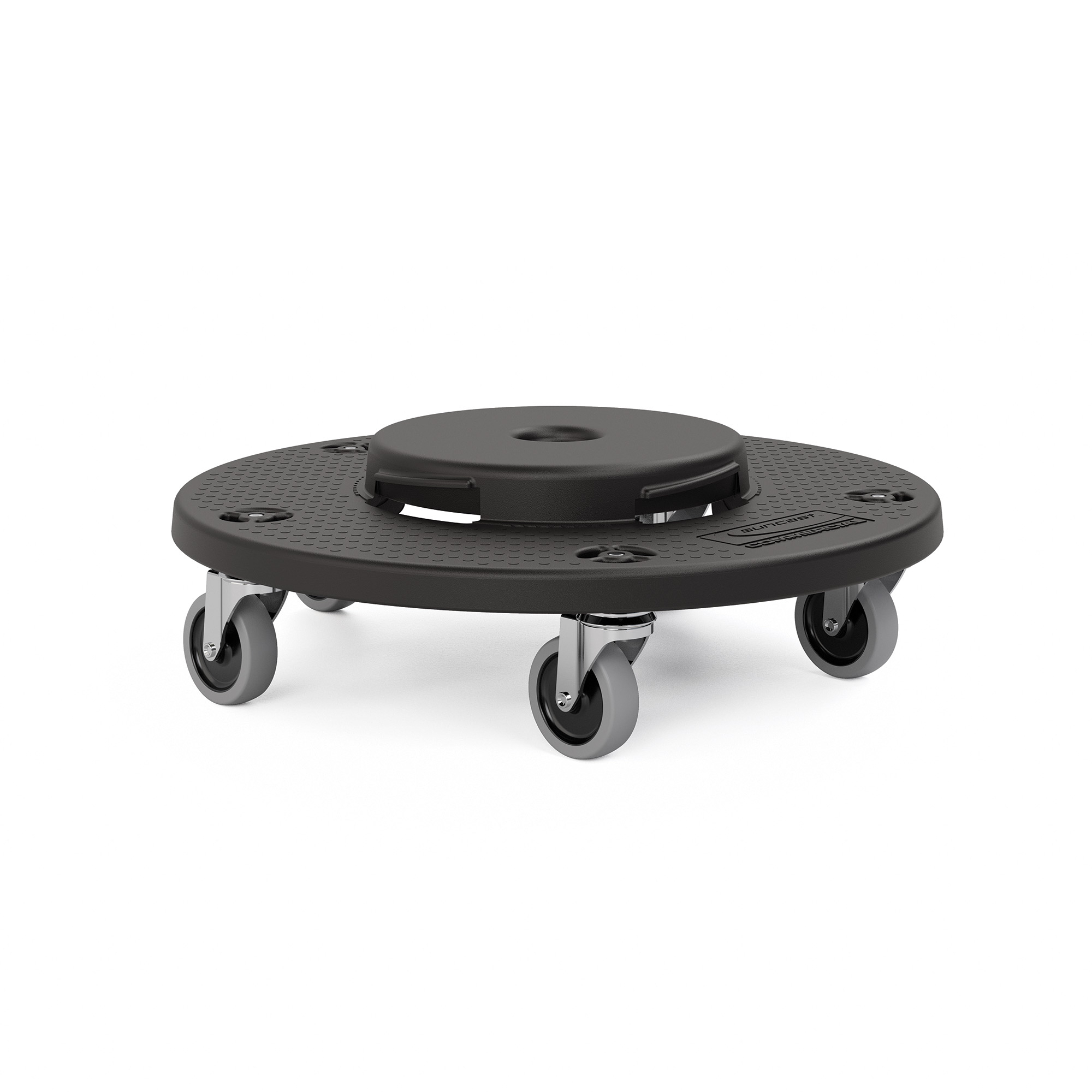 Suncast, Utility Trash Can Dolly, Twist-On, Capacity 250 Gal, Model# TCUDOLLY2A